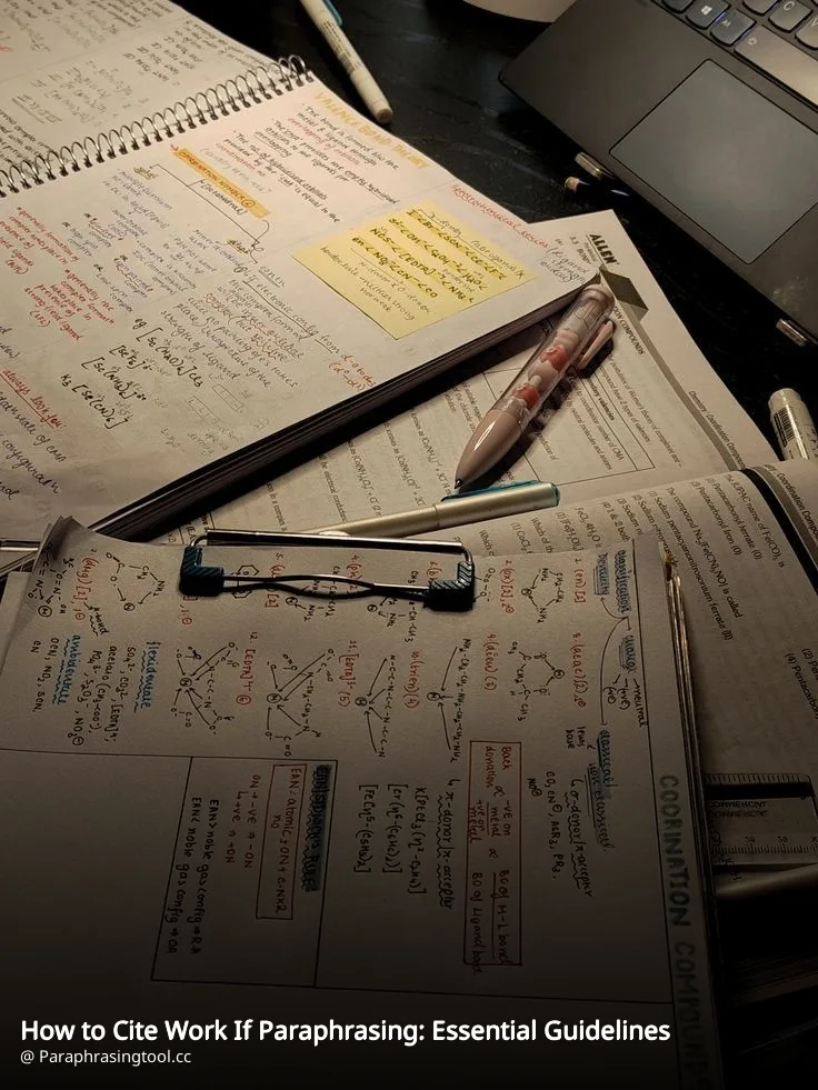 How to Cite Work If Paraphrasing: Essential Guidelines
