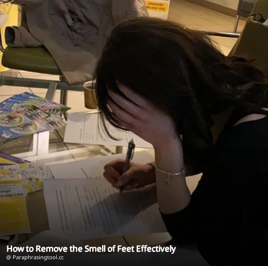 How to Remove the Smell of Feet Effectively