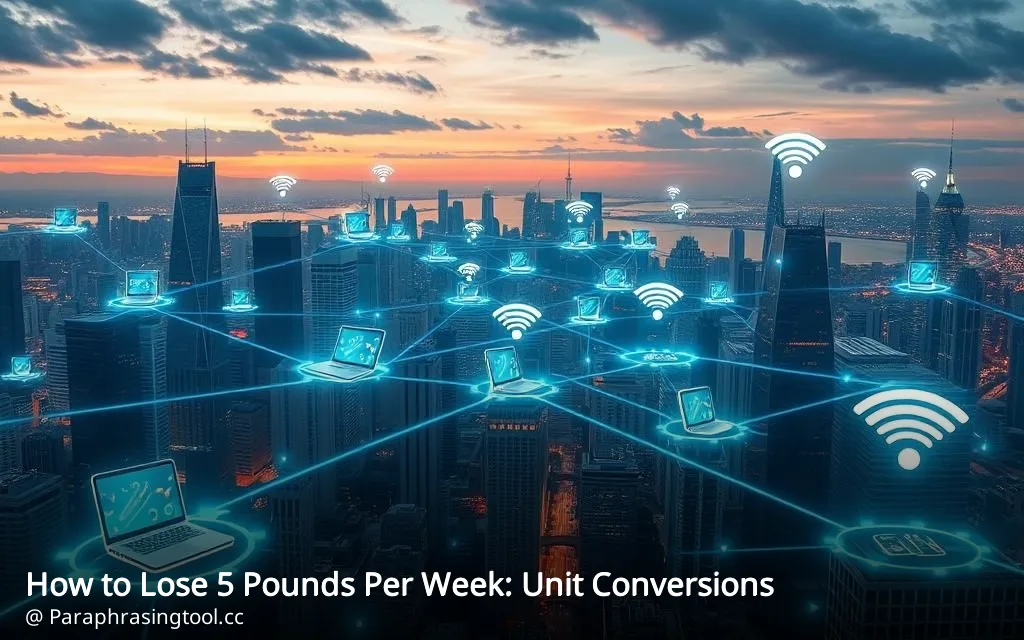 How to Lose 5 Pounds Per Week: Unit Conversions