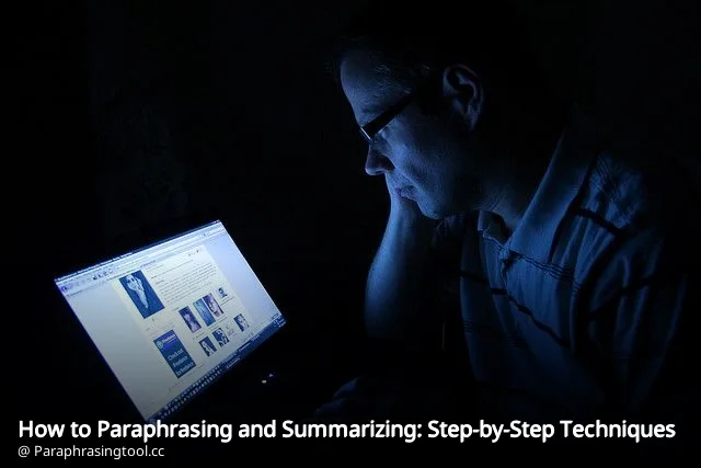 How to Paraphrasing and Summarizing: Step-by-Step Techniques