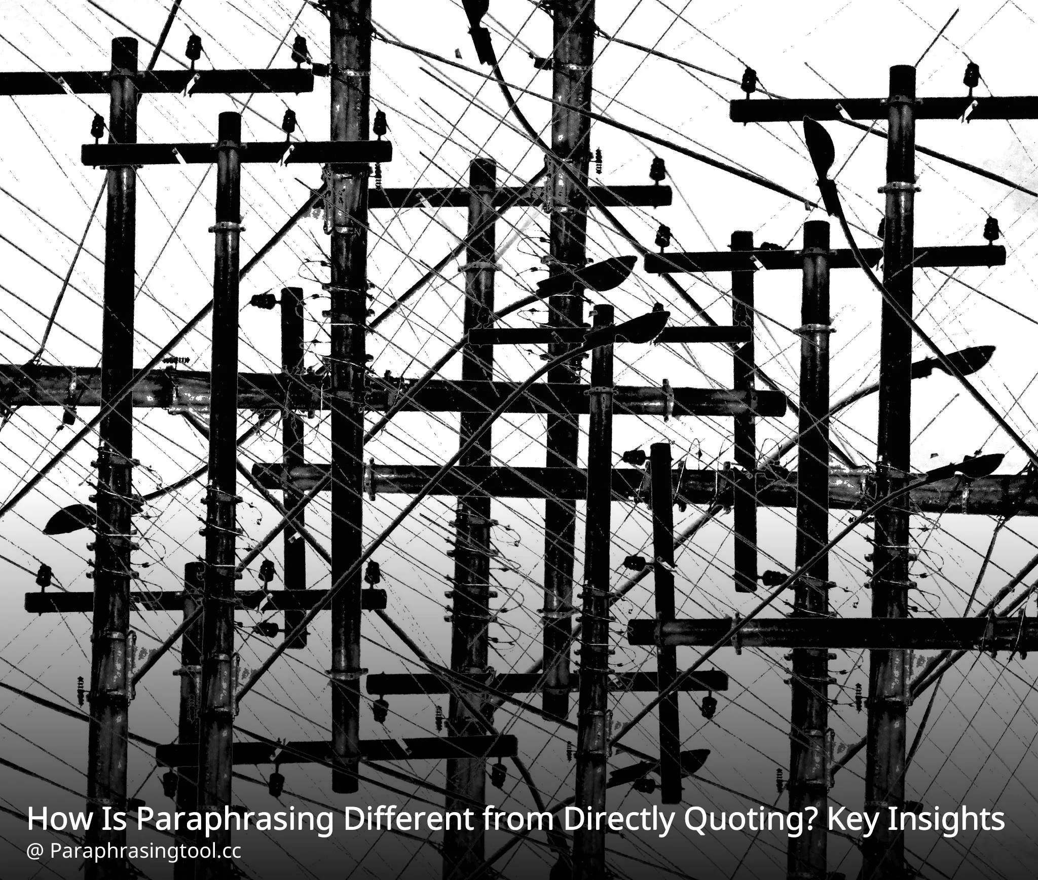 How Is Paraphrasing Different from Directly Quoting? Key Insights