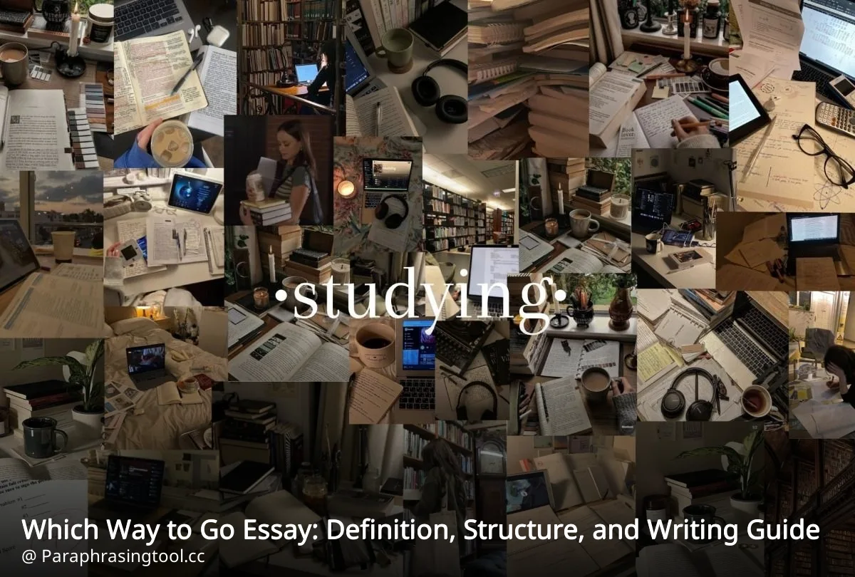 Which Way to Go Essay: Definition, Structure, and Writing Guide