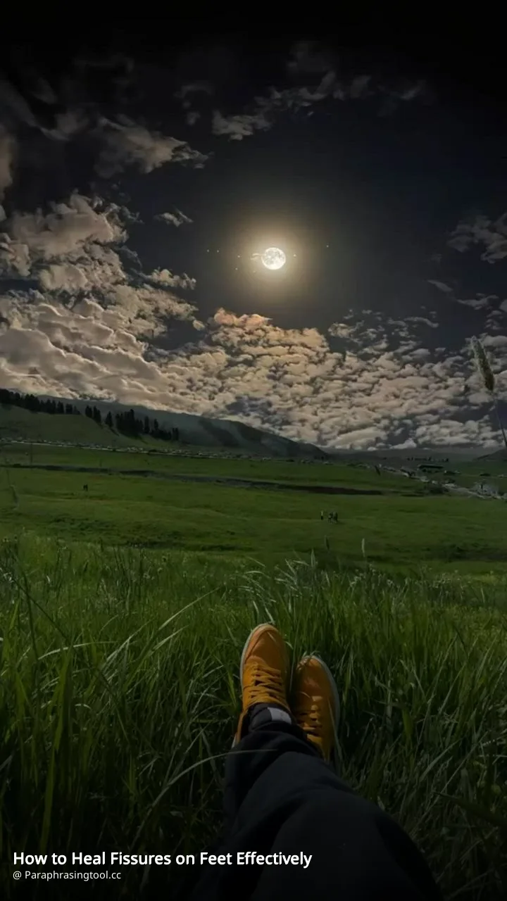 How to Heal Fissures on Feet Effectively