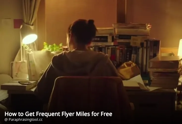 How to Get Frequent Flyer Miles for Free