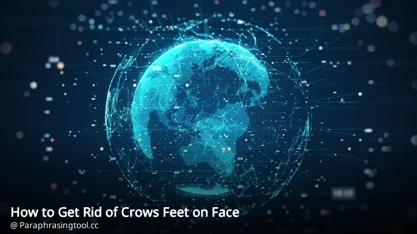 How to Get Rid of Crows Feet on Face