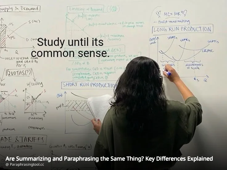 Are Summarizing and Paraphrasing the Same Thing? Key Differences Explained
