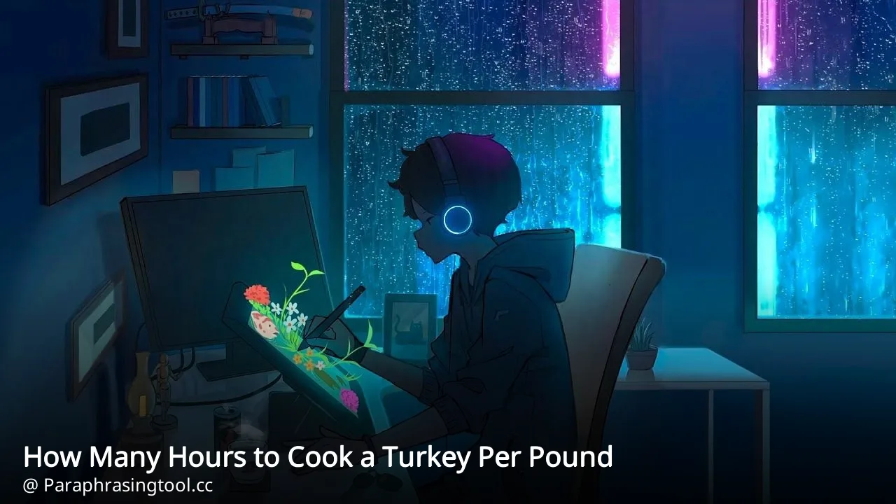How Many Hours to Cook a Turkey Per Pound