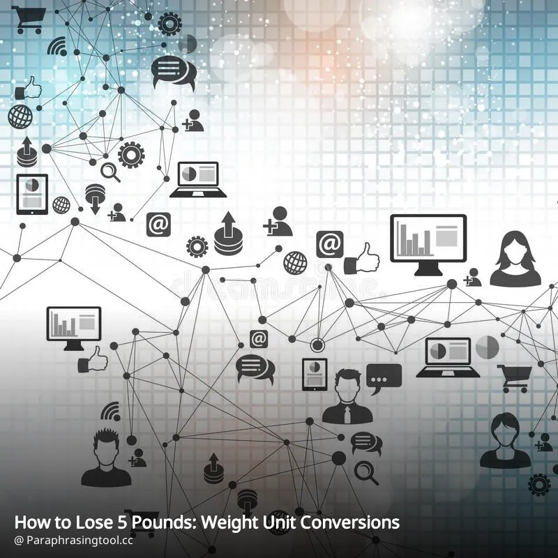 How to Lose 5 Pounds: Weight Unit Conversions