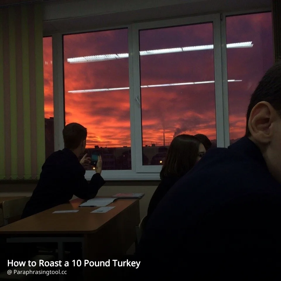 How to Roast a 10 Pound Turkey