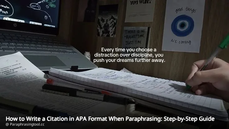How to Write a Citation in APA Format When Paraphrasing: Step-by-Step Guide