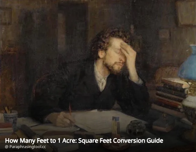 How Many Feet to 1 Acre: Square Feet Conversion Guide