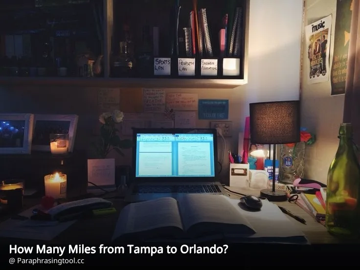 How Many Miles from Tampa to Orlando?