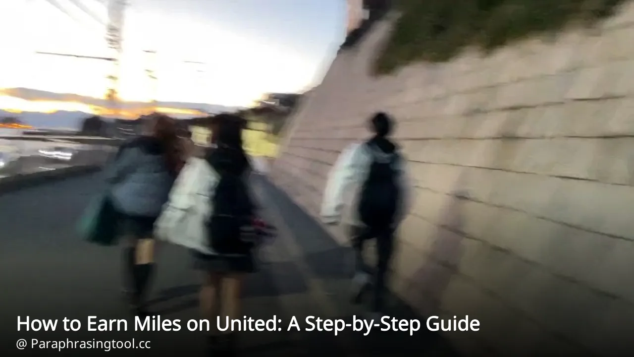 How to Earn Miles on United: A Step-by-Step Guide