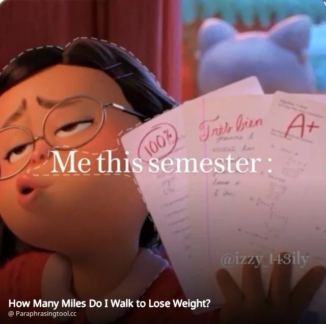 How Many Miles Do I Walk to Lose Weight?