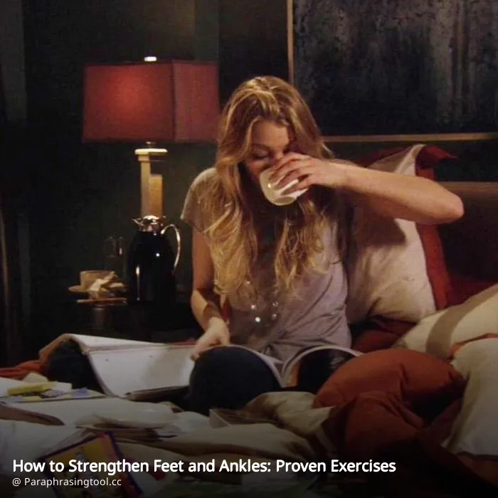 How to Strengthen Feet and Ankles: Proven Exercises
