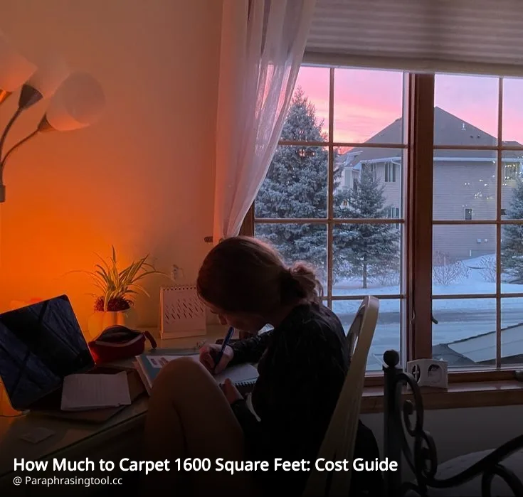 How Much to Carpet 1600 Square Feet: Cost Guide