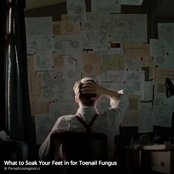 What to Soak Your Feet in for Toenail Fungus