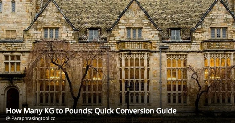 How Many KG to Pounds: Quick Conversion Guide