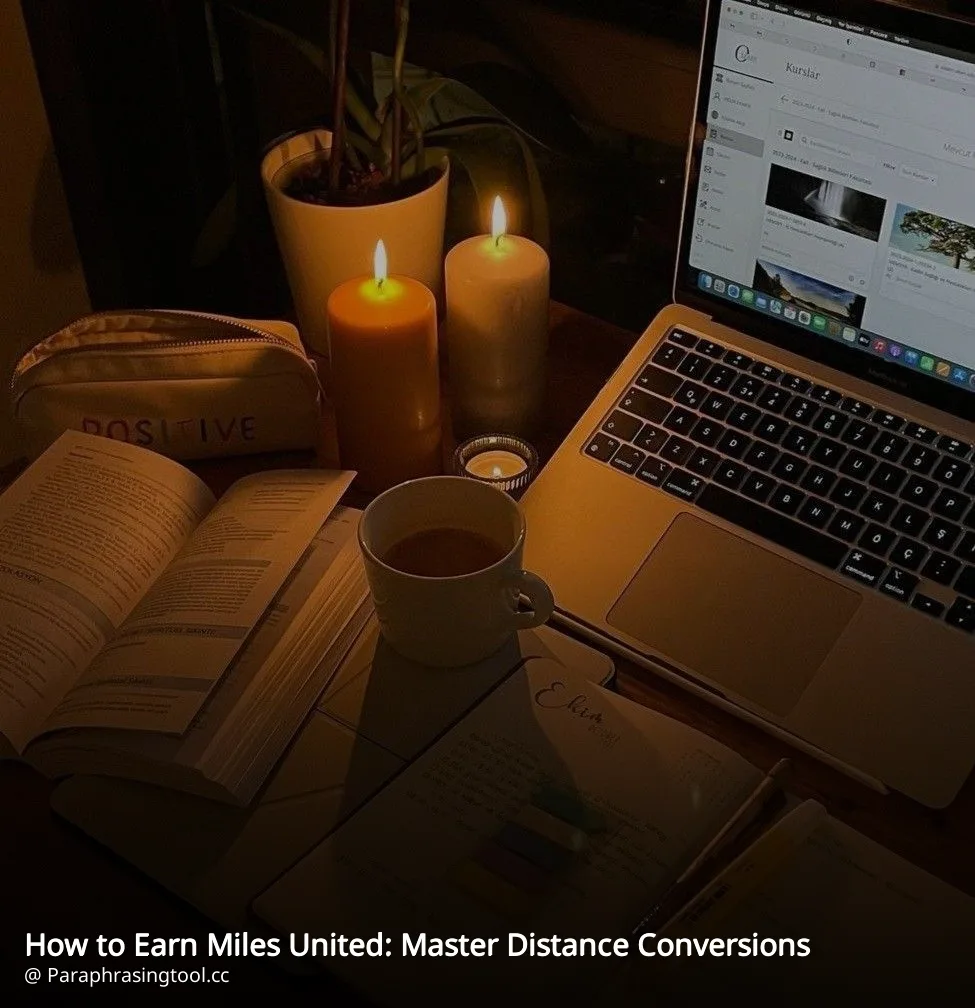 How to Earn Miles United: Master Distance Conversions