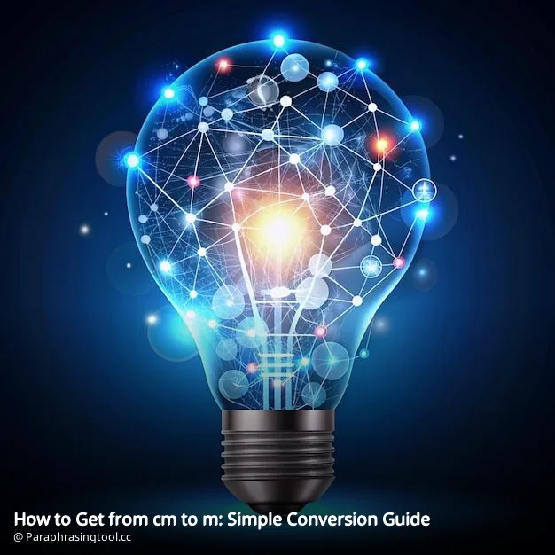 How to Get from cm to m: Simple Conversion Guide
