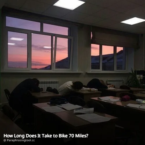How Long Does It Take to Bike 70 Miles?