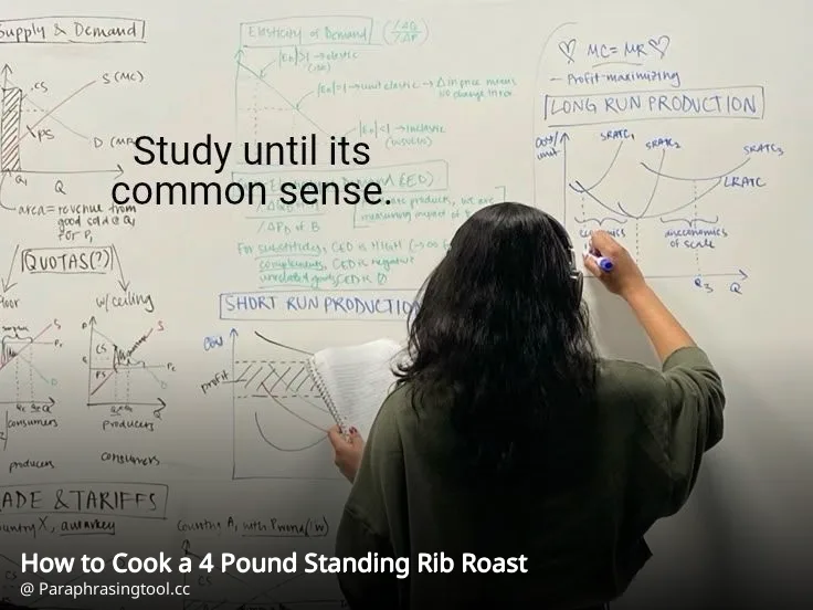 How to Cook a 4 Pound Standing Rib Roast