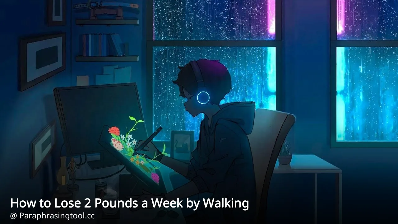 How to Lose 2 Pounds a Week by Walking