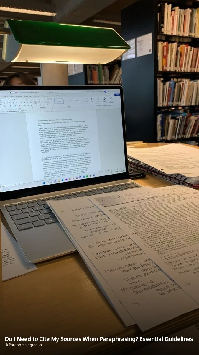 Do I Need to Cite My Sources When Paraphrasing? Essential Guidelines