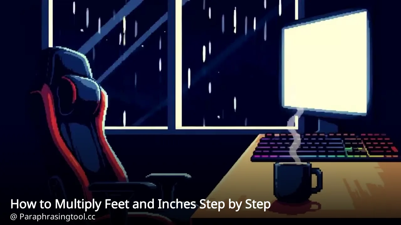 How to Multiply Feet and Inches Step by Step