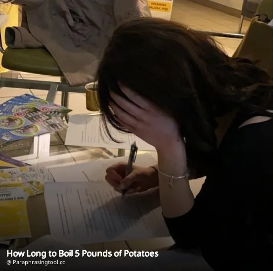 How Long to Boil 5 Pounds of Potatoes