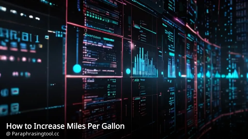 How to Increase Miles Per Gallon