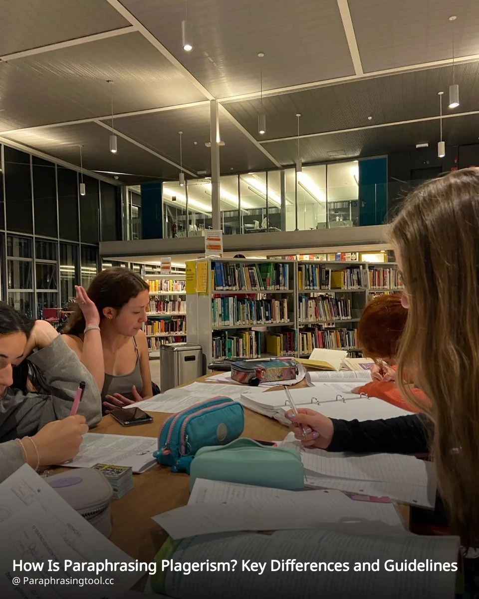 How Is Paraphrasing Plagerism? Key Differences and Guidelines