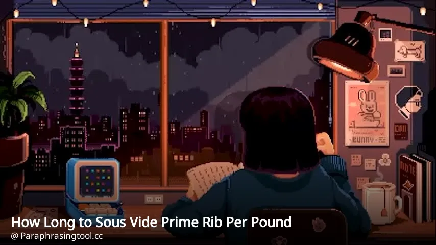 How Long to Sous Vide Prime Rib Per Pound