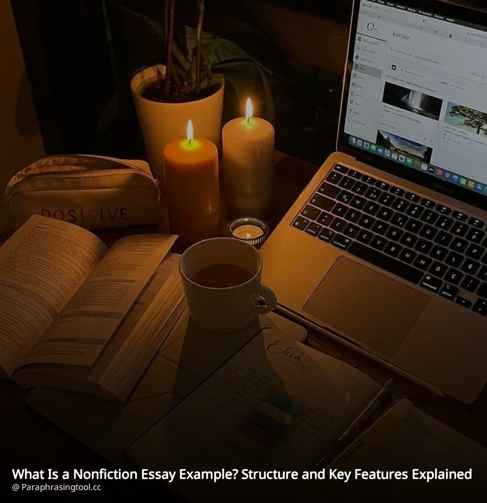 What Is a Nonfiction Essay Example? Structure and Key Features Explained