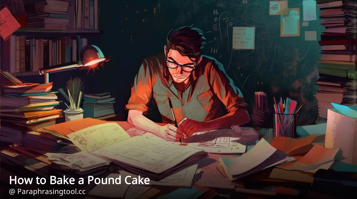 How to Bake a Pound Cake