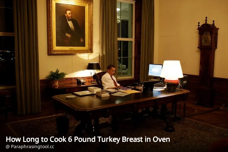 How Long to Cook 6 Pound Turkey Breast in Oven