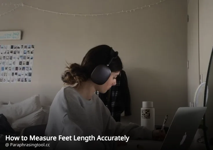 How to Measure Feet Length Accurately