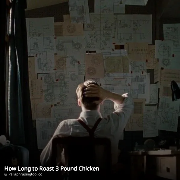 How Long to Roast 3 Pound Chicken
