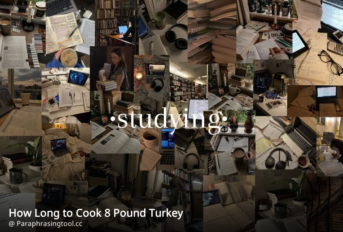 How Long to Cook 8 Pound Turkey