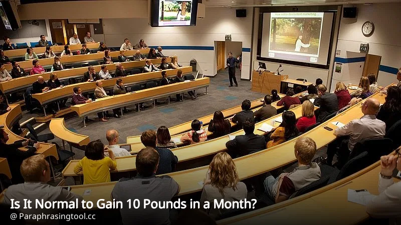 Is It Normal to Gain 10 Pounds in a Month?